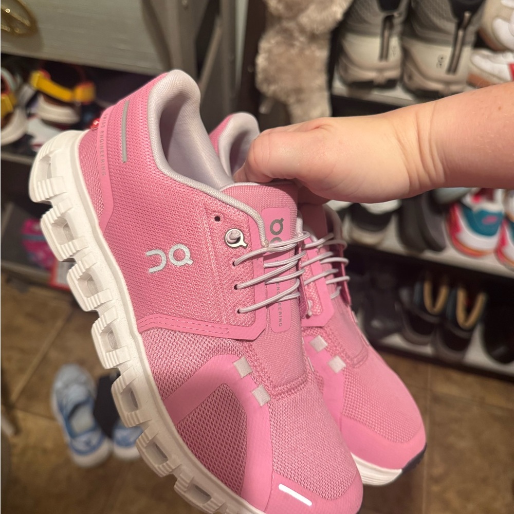 On Women's Pink Athletic Shoes